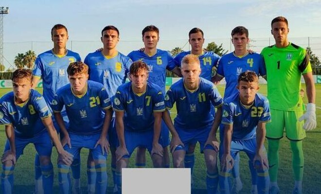 Став відомий стартовий склад України U-19 на матч з Англією U-18