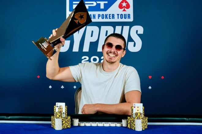 Англієць тріумфував на EPT Cyprus: $314,030 за перемогу в турнірі Eureka