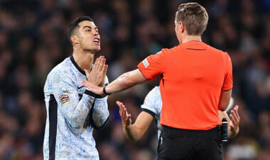 Камеры зафиксировали ярость Криштиану Роналду. Что его разозлило?