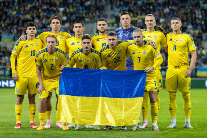 Все погано. Оприлюднено коефіцієнт на 1-ше місце України у групі Ліги націй