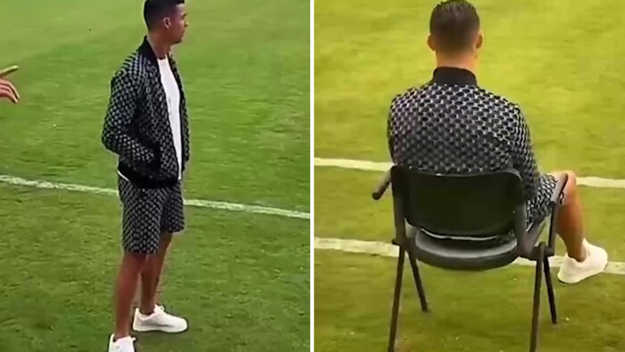 ФОТО. Кріштіану Роналду прийшов на тренування сина і вразив фанів