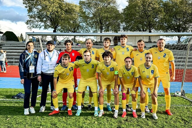 ФОТО. Сборная Украины приняла участие в Unity Euro Cup