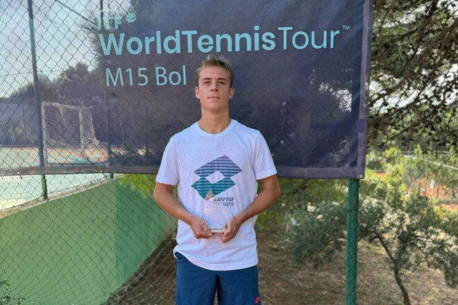 Украинский теннисист сыграл в финале турнира ITF M15 в Хорватии