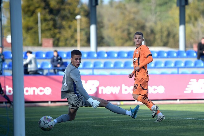 Шахтар U-19 мінімально обіграв Динамо U-19 завдяки голу Цуканова