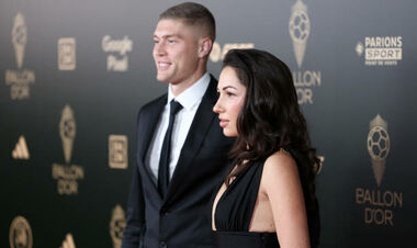 ФОТО. Довбик відреагував на вечір вручення Золотого м'яча