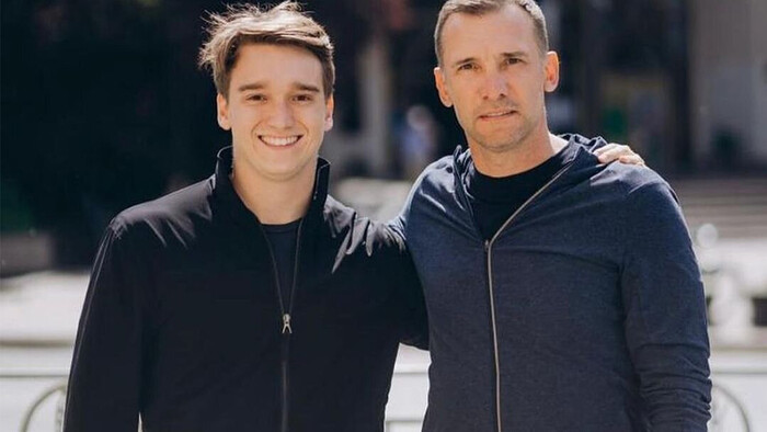 ФОТО. Вот как Андрей Шевченко поздравил сына с днем рождения