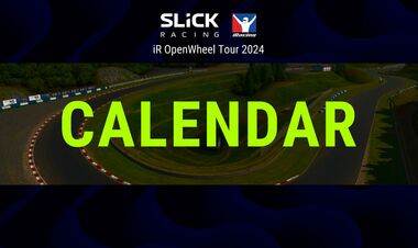 Календар Open Wheel Tour 2024: легендарні траси iRacing та різні боліди