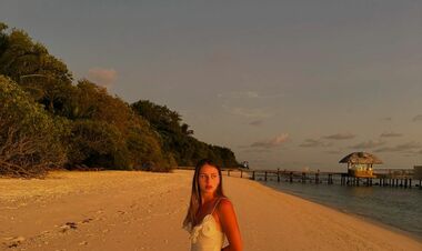 PHOTO. The first racket of Ukraine, Marta Kostyuk, is resting in the Maldives