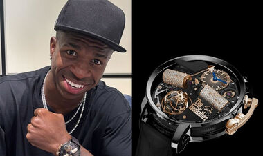 ВИДЕО. Без Золотого мяча, но с золотыми часами. У Винисиуса – топ-подарок