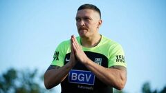 VIDEO. The leader of the team. Usyk supported Polesie after the scandalous UPL match