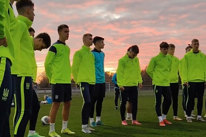 ВИДЕО. Бауманн – в игре. Украина U-19 готовится к матчу против Казахстана