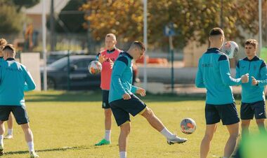 PHOTO. Ukrainian youth continues preparation for sparring with Portugal