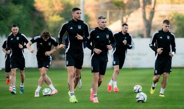 The national team of Ukraine arrived in Batumi for the League of Nations match