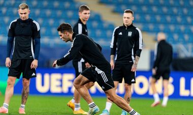 PHOTO. The national team of Ukraine held an official pre-match training session in Batumi