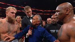 At 58 years old at the level! Mike Tyson and Jake Paul put on a cool show