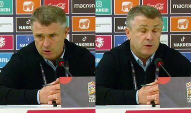 ВІДЕО. Реакція Реброва на нічию України у матчі з Грузією