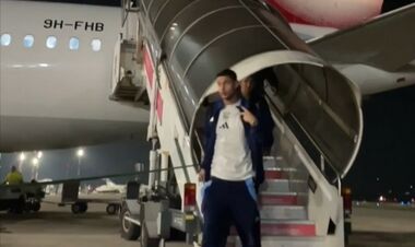 VIDEO. The national team of Ukraine arrived in Tirana, where they will play against Albania