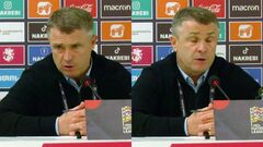 VIDEO. Rebrov's reaction to Ukraine's draw in the match with Georgia