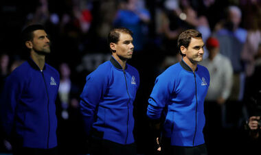 To tears Federer wrote a touching message to Nadal