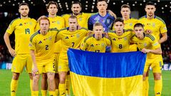 What is the national team of Ukraine? The seeding baskets for the World Cup selection draw are determined