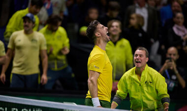 VIDEO. 20-minute Davis Cup tiebreaker. It took 30 points