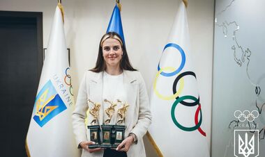 Harmony of success. Maguchih won an award from the NOC of Ukraine