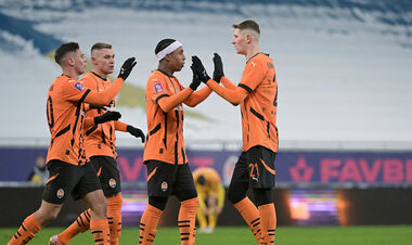 The underdog lasted almost a half. Shakhtar mocked Ingulets