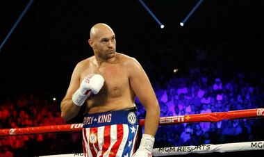 ФОТО. «Я вриваюся». Ф'юрі попередив Усика і фанатів перед реваншем у грудні