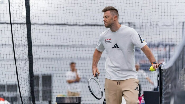 ФОТО. Капітан збірної відвідав матч ЛЧ із чоловіком української тенісистки