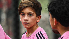 PHOTO. Messi's eldest son played against his father's native club