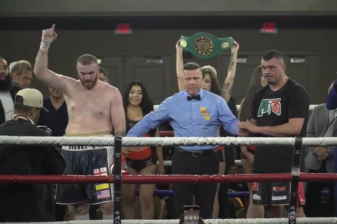 Седьмая победа в 2024 году. Цотне Рогава завоевал пояс WBC USA