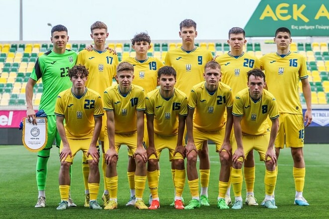 Затверджено календар збірної України U-17 на чемпіонаті Європи 2024