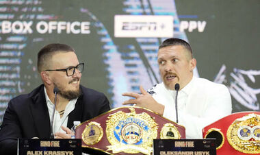 «Пусть твои руки говорят в ринге». Усик обратился к Фьюри