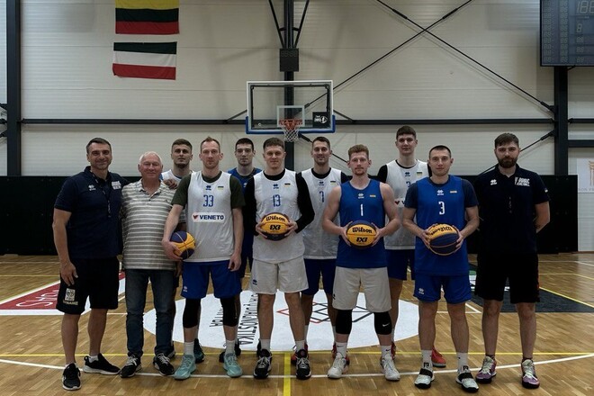Чоловіча збірна України з баскетболу 3x3 розпочала підготовку до відбору ЧЄ