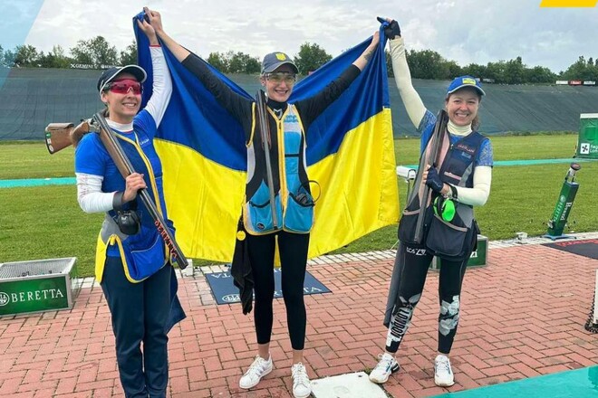 Українки взяли командне золото чемпіонату Європи зі стендової стрільби