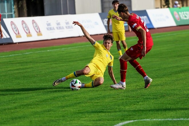 Сборная Украины U-17 – на 3-м месте после первого тура Евро-2024