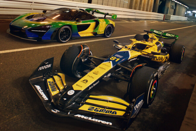 ФОТО. Команда Ф-1 показала нові кольори боліду під Гран-прі Монако