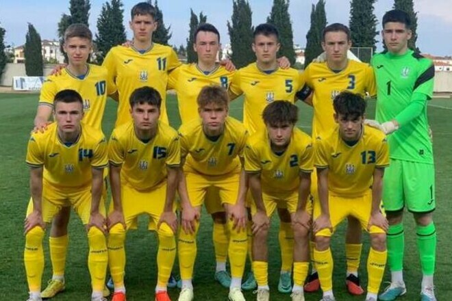 Украина U-17 – Чехия U-17. Стали известны стартовые составы