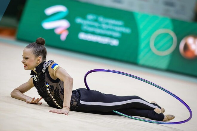 Україна взяла дві медалі на ЧЄ-2024 з художньої гімнастики