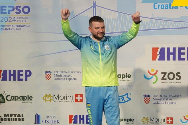 Сергій Куліш став віце-чемпіоном Європи з кульової стрільби