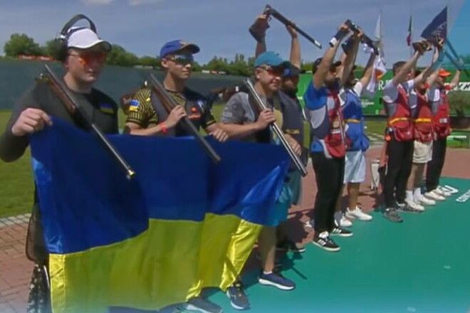 Українці повернулися з медалями з чемпіонату Європи зі стендової стрільби