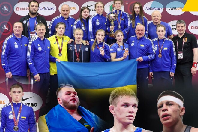 Збірна України успішно виступила на чемпіонаті Європи з боротьби U-23