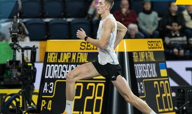 Дорощук взяв бронзу в стрибках у висоту на змаганнях в Остраві