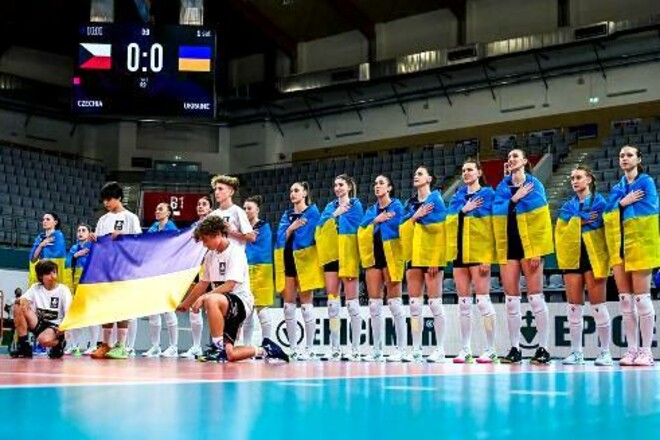 Женская сборная Украины проиграла Чехии 0:3 в матче Золотой Евролиги