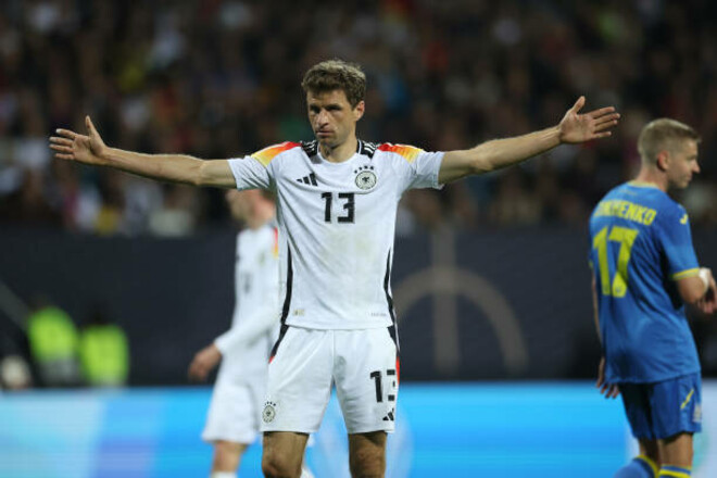 Мюллер поділився висновками з матчу Німеччина – Україна