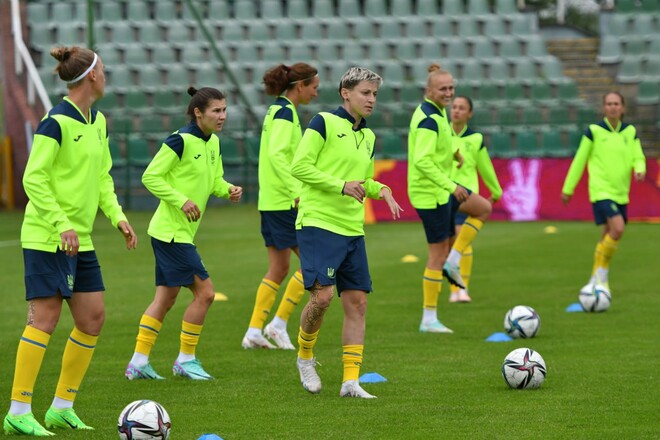 Названо стартовий склад жіночої збірної України на гру проти Уельса