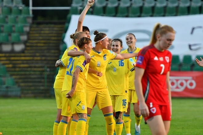 Украина – Уэльс – 2:2. Николь Козлова сравняла счет на 90+8 мин. Видеообзор