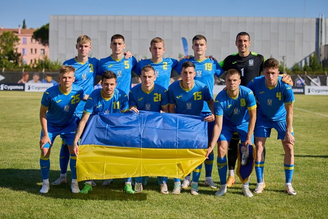 Україна U-23 відвантажила 4 м'ячі італійцям на турнірі у Франції