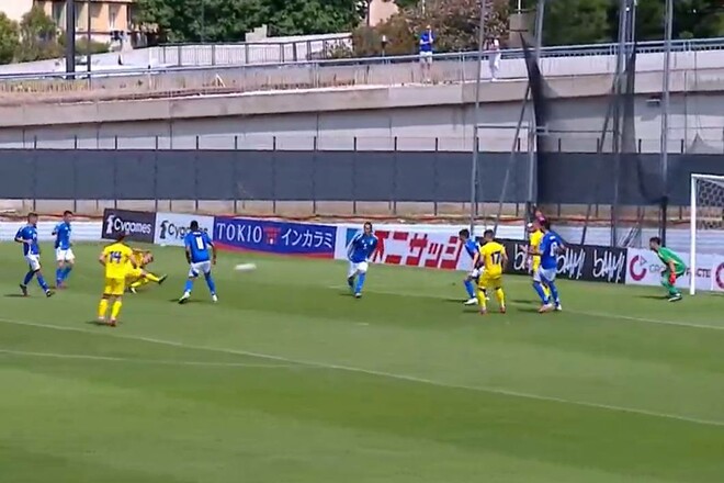 ВІДЕО. Хлань вивів Україну U-23 уперед у матчі з Італією U-21