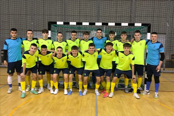 Визначено склад збірної України U-19 на турнір з футзалу в Хорватії